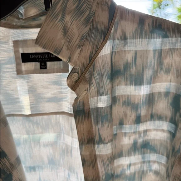 NWOT~Lafayette 148  shirt - Picture 4 of 7